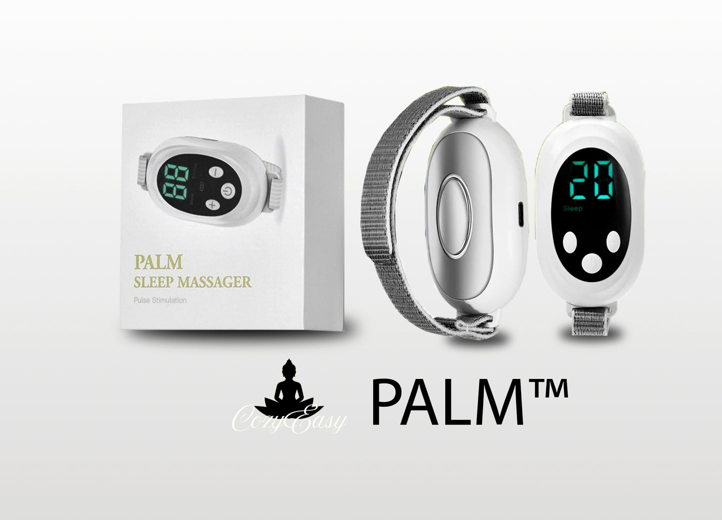 Slaap Apparaat Palm™ - EMS stimulator voor snel slapen